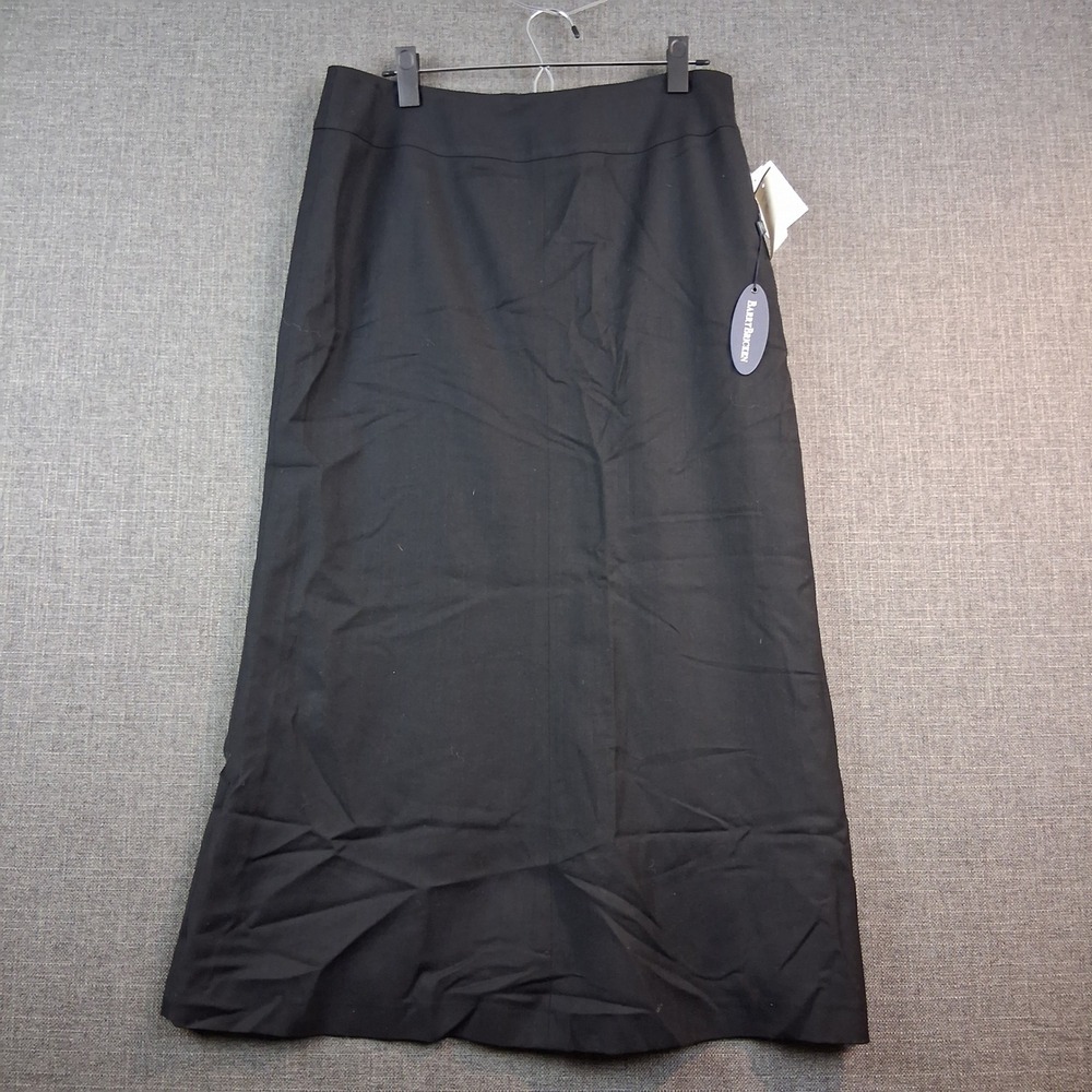 Barry Bricken Liza Black Maxi Skirt T1412CR/17 Nordstrom Size 12 New With Tags